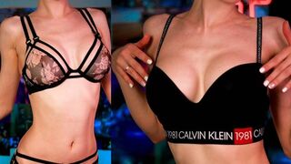 MyKinkyDope ASMR Lingerie Try On Haul