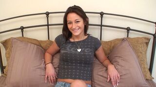 Watch this cutie get creampied